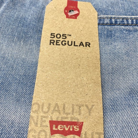 💖MEGA SALE💖Levi’s Jeans Regular Fit Fallen Start Men's Size 005051706 505 - Picture 6 of 6